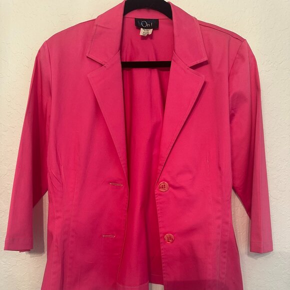 Pink Blazer size Small - Picture 1 of 6